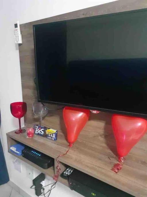 Maria Cristina ,Ar,Wi-Fi E Tv A Cabo Apartman Praia Grande  Kültér fotó